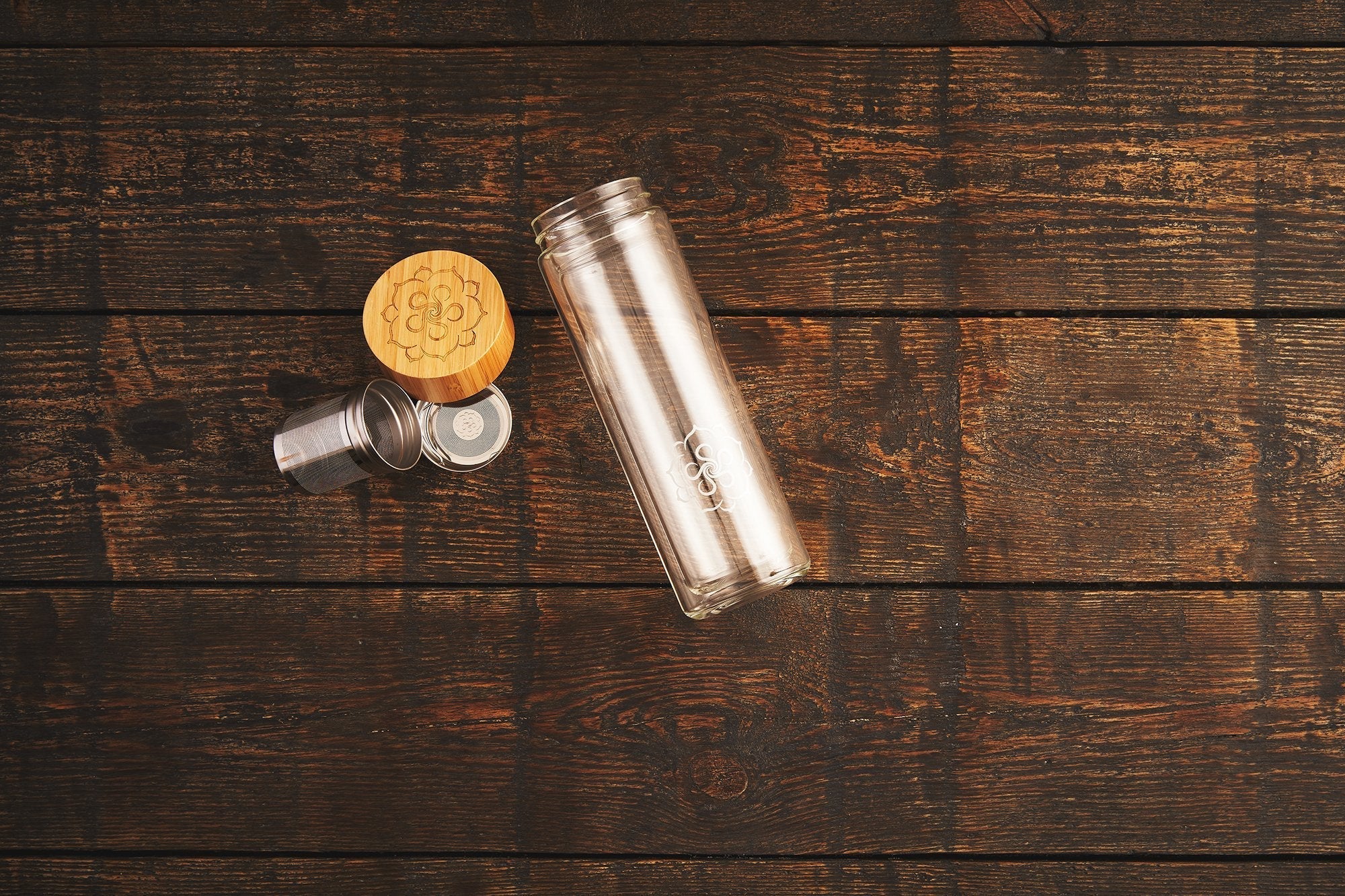 AMAIHA HIKARI Glass Tea Bottle